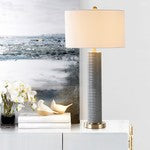 OLLIE 31.5-INCH H FAUX ALLIGATOR TABLE LAMP