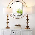 LANI IRON TABLE LAMP SET OF 2 W/ USB PORT