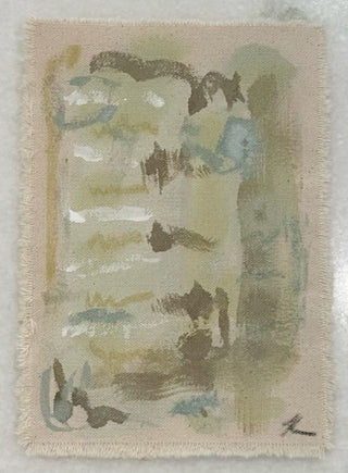 Abstract on Raw Canvas 5” x 7”