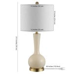 GAETNA GLASS TABLE LAMP
