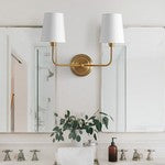 EZRA TWO LIGHT WALL SCONCE