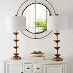LANI IRON TABLE LAMP SET OF 2 W/ USB PORT