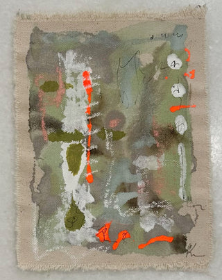 Abstract on Raw Canvas 5” x 7”