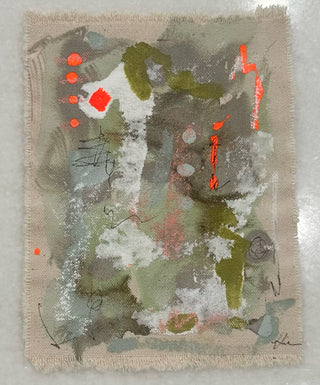 Abstract on Raw Canvas 5” x 7”