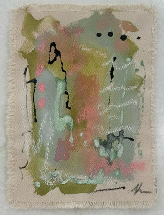 Abstract on Raw Canvas 5” x 7”