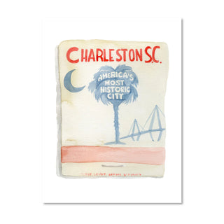 Charleston 5x7 Matchbook Print