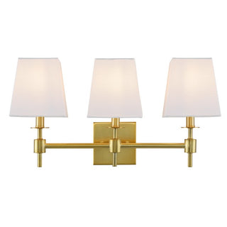 CLELIA 3 LIGHT BRASS
IRON WALL SCONCE