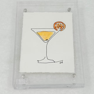 Framed Cocktail Art
