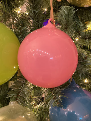 Sugar Plum Ball Ornament 5”