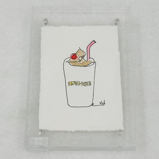 Framed Cocktail Art