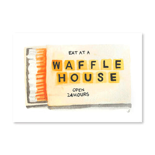 Waffle House 5x7 Matchbook Print