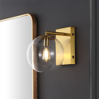 SEOUL gold IRON WALL SCONCE - SET OF 2