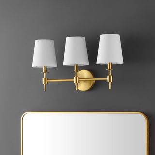 DAVIELLE 3 LIGHT BRASS
IRON WALL SCONCE