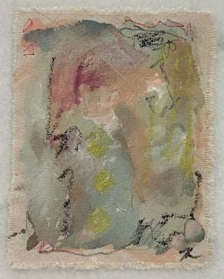 Abstract on Raw Canvas 5” x 7”