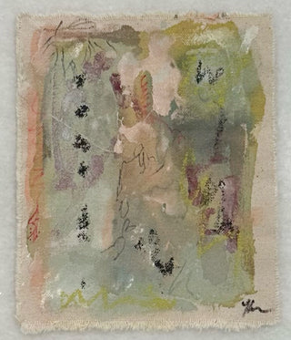 Abstract on Raw Canvas 5” x 7”