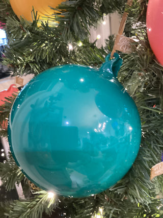 Sugar Plum Ball Ornament 6”