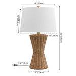 AITANA RATTAN TABLE LAMP