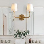 EZRA TWO LIGHT WALL SCONCE