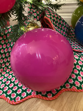 Sugar Plum Ball Ornaments 8”