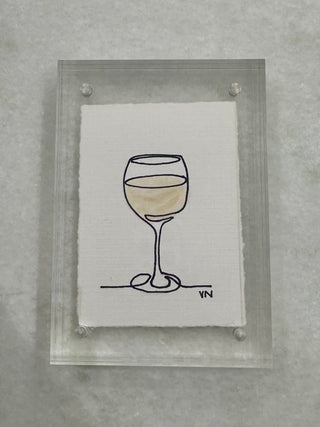 Framed Cocktail Art