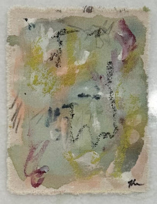 Abstract on Raw Canvas 5” x 7”