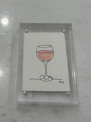 Framed Cocktail Art