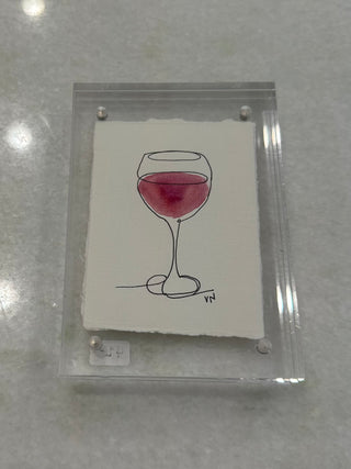 Framed Cocktail Art