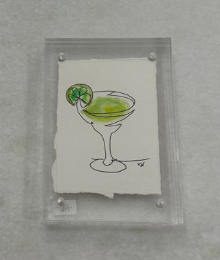 Framed Cocktail Art