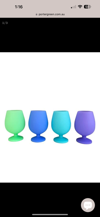 Stemm Silicone Unbreakable Wine Glasses