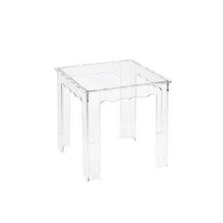 Scalloped Acrylic Nesting Tables