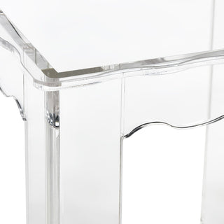 Scalloped Acrylic Nesting Tables